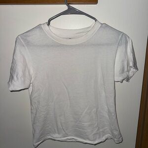 Brandy Melville White/Off White Tee - One Size